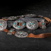 Navajo Silver and Turquoise Th