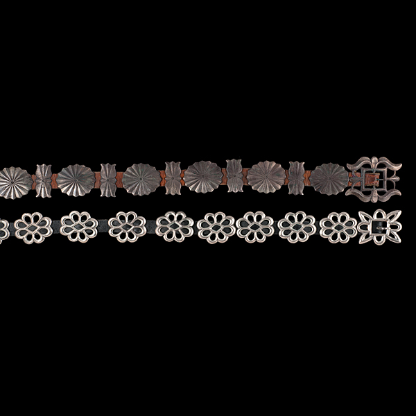 Navajo Silver Concha Belts