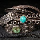 Navajo Silver Cuff Bracelets
s