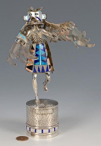NAVAJO SILVER KACHINA, LEVI