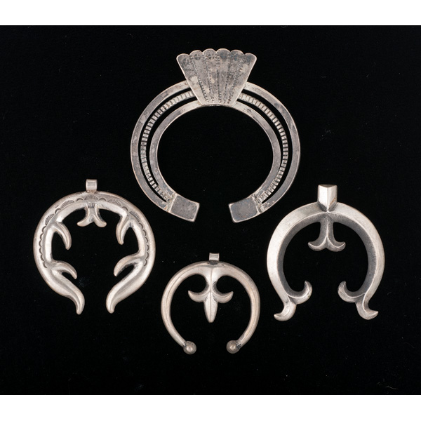 Navajo Silver Naja Pendants