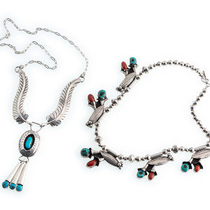 Navajo Silver Necklaces third