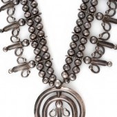 Navajo Silver Squash Blossom N