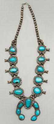 Navajo silver squash blossom