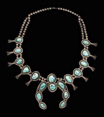 Navajo silver squash blossom