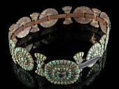NAVAJO SILVER & TURQUOISE CONC