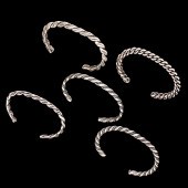Navajo Silver Twisted Wire Bra