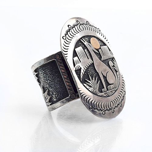 NAVAJO STERLING SILVER BRACELET