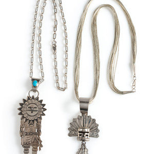 Navajo Sterling Silver Katsina