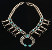NAVAJO STERLING SILVER SQUASH