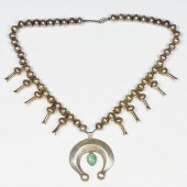 NAVAJO STERLING SILVER SQUASH