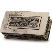 Navajo Sterling Silver Storyte