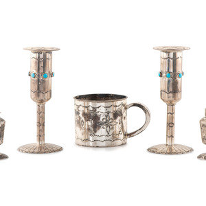 Navajo Sterling Silver Table