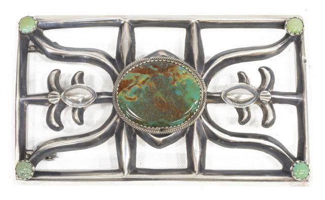 NAVAJO STERLING, TURQUOISE, CORAL