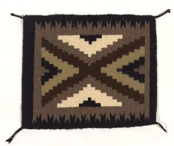 NAVAJO STORM PATTERN WOOL DOLL