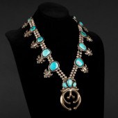 NAVAJO STYLE, SQUASH BLOSSOM N
