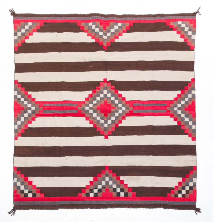 NAVAJO THIRD PHASE CHIEF'S BLANKET.