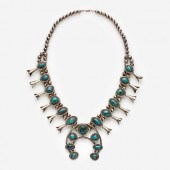 NAVAJO TURQUOISE SQUASH BLOSSO