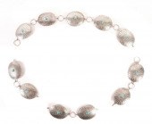 NAVAJO TURQUOISE STERLING LINK