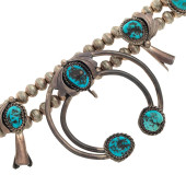 NAVAJO TURQUOISE, STERLING SIL