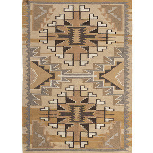 Navajo Two Grey Hills Weaving / Rug