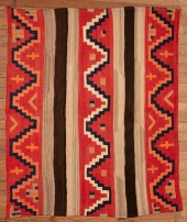 NAVAJO WEARING BLANKET-STYLE W