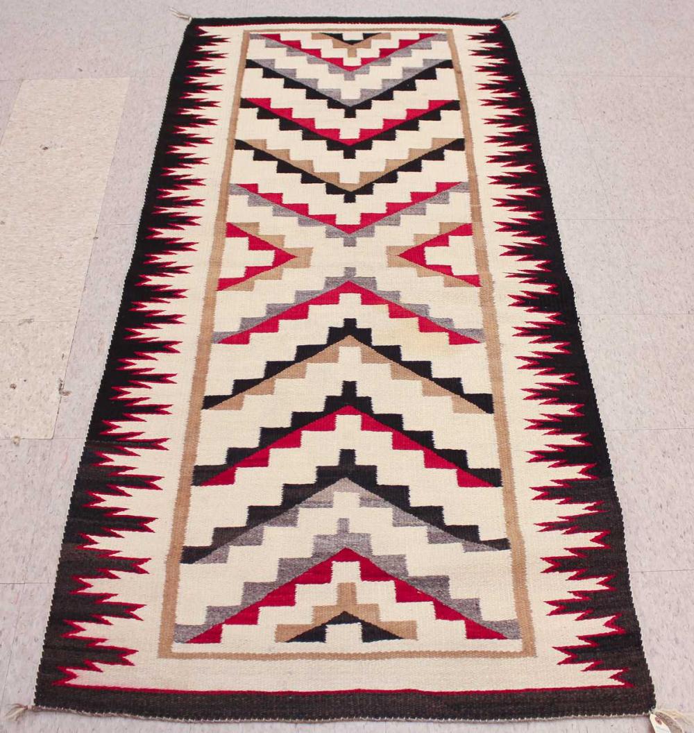 NAVAJO WEAVING, MODIFIED STORM