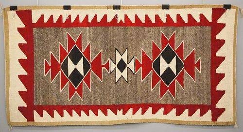 NAVAJO WEAVING/RUGA 5.3 x 2.9'
