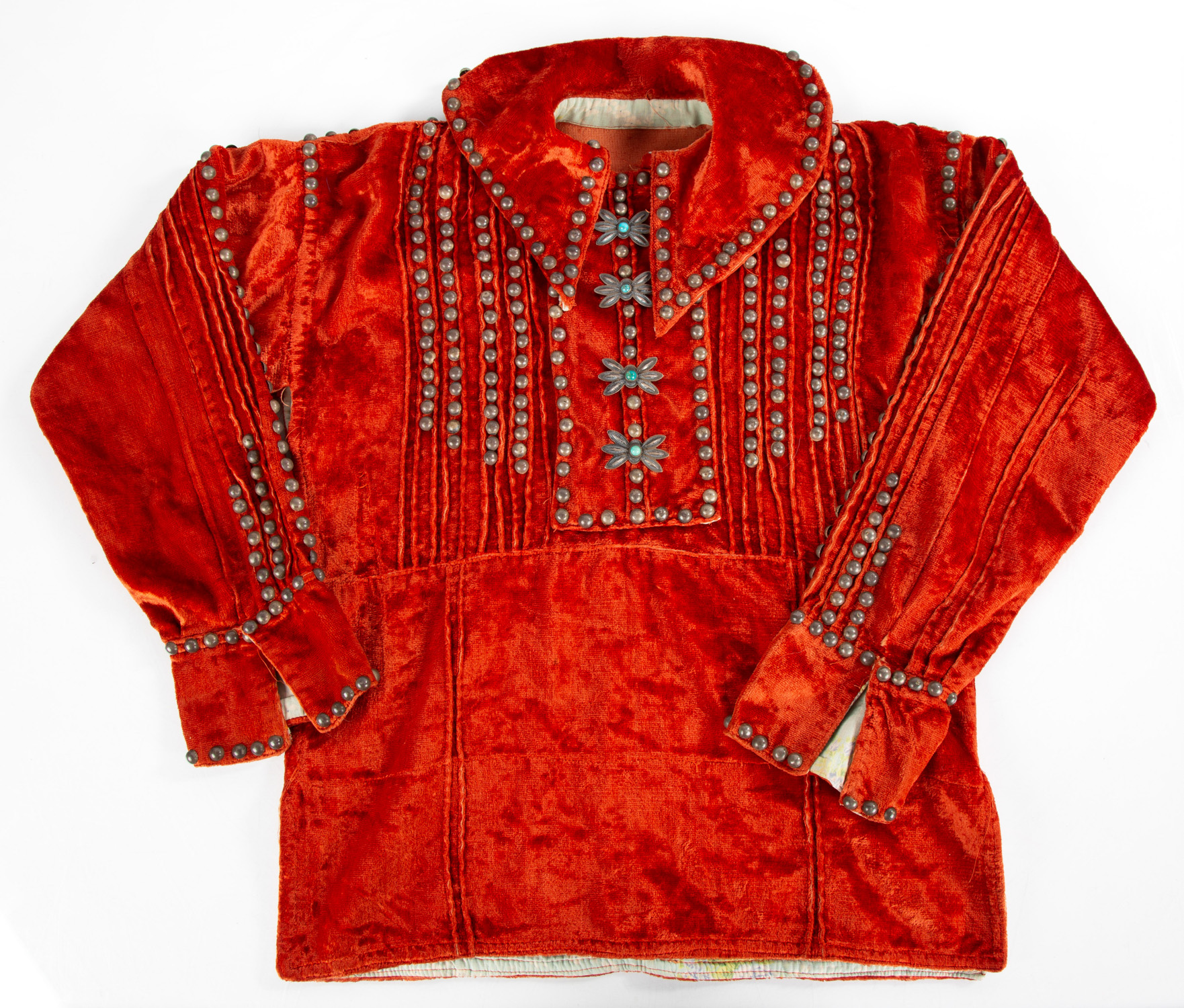 NAVAJO WOMAN'S VELVETEEN BLOUSE