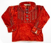 NAVAJO WOMAN'S VELVETEEN BLOUS