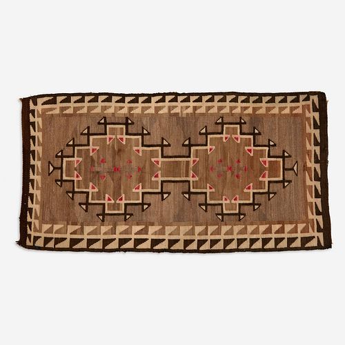 NAVAJO WOOL BLANKET, CA. 1910SAn