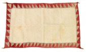 NAVAJO WOOL DOUBLE SADDLE BLAN
