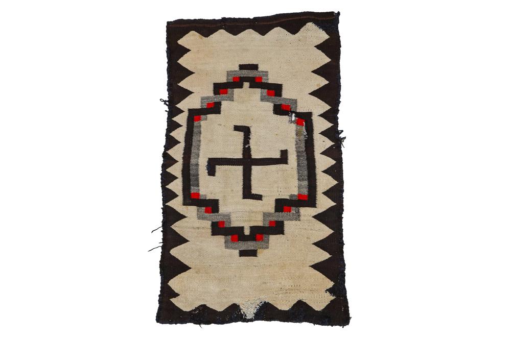 NAVAJO WOOL RUGfour winds motif