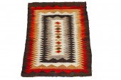 NAVAJO WOOL RUGwith stacked di