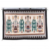 NAVAJO YEI-BICHAI POLYCHROME H