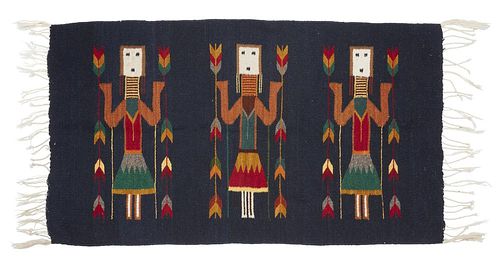 NAVAJO YEI BLANKETNavajo Yei rug