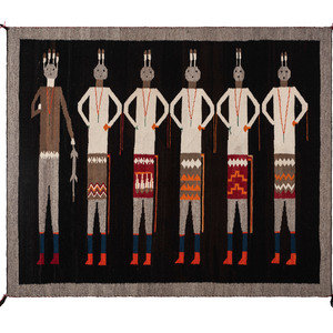 Navajo Yei Weaving / Rug second