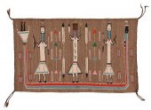 NAVAJO YEI WEAVING20th century