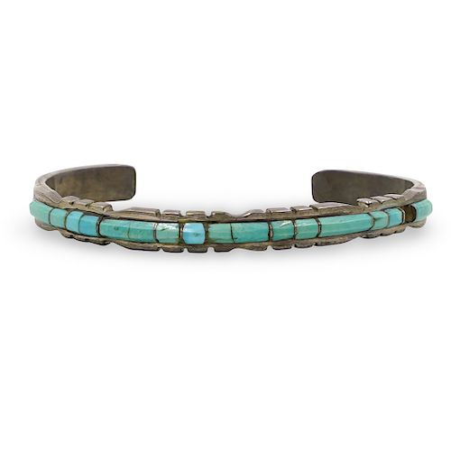 NAVAJO ZUNI STERLING AND