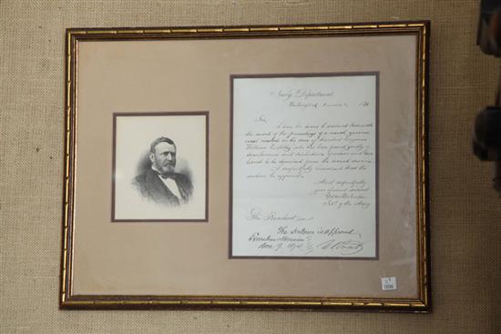NAVAL DISCHARGE SIGNED BY U.S.