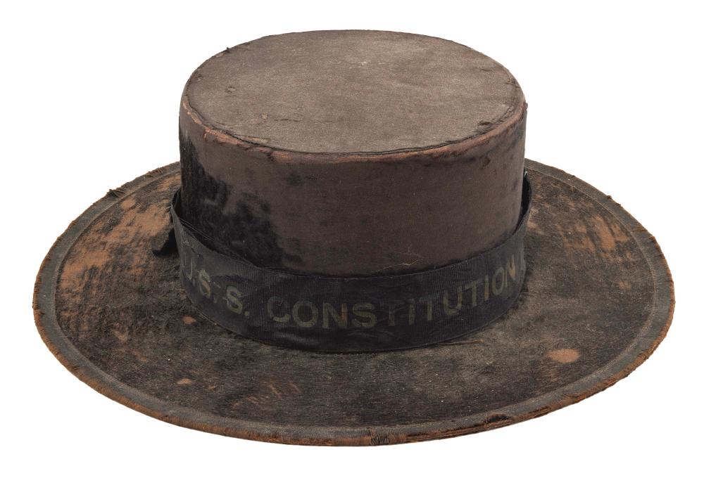 NAVAL OFFICER’S BEAVERSKIN HAT 19TH