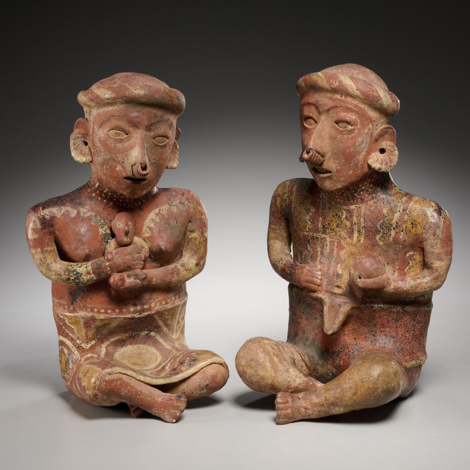 NAYARIT POLYCHROMED TERRACOTTA