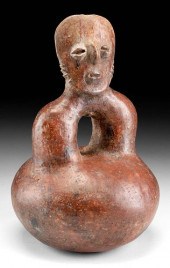 NAYARIT POTTERY HUMAN EFFIGY S