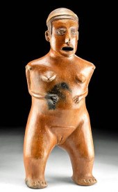NAYARIT POTTERY STANDING FEMAL