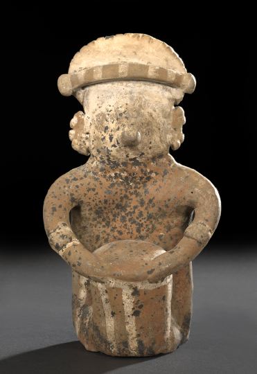 Nayarit Standing Drummer Figure, 