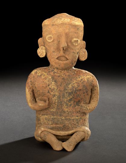 Nayarit Terra Cotta Seated Female