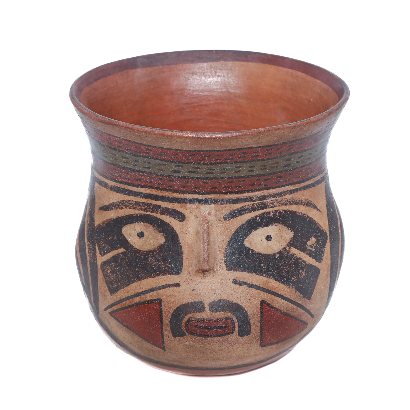 NAZCA PAINTED EARTHENWARE TROPHY