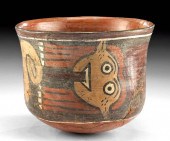 NAZCA POLYCHROME KERO BOWL W/