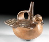 NAZCA POLYCHROME POTTERY BIRD