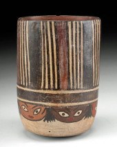 NAZCA POLYCHROME POTTERY KERO